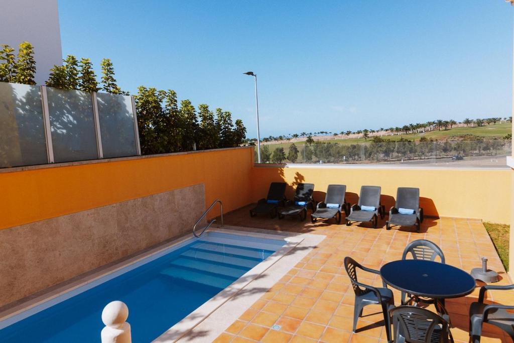 Maison Veneguera - Meloneras Piscina Privada y vistas al golf - 3