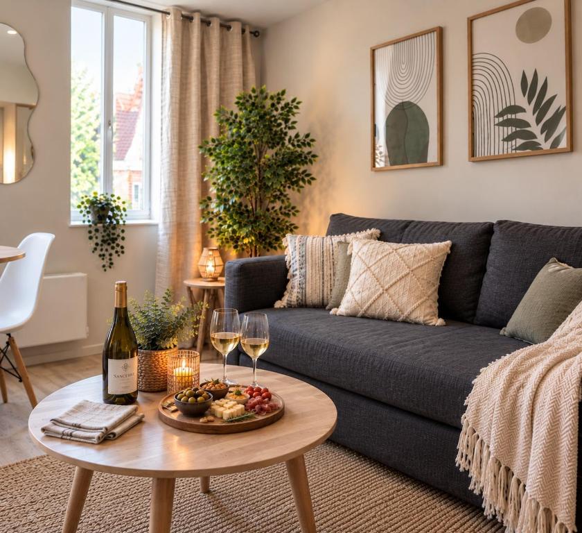 L'Albatros-Charming 2-room apartment-Honfleur Historic Center - 4