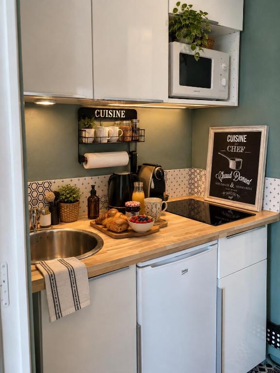 L'Albatros-Charming 2-room apartment-Honfleur Historic Center - 3