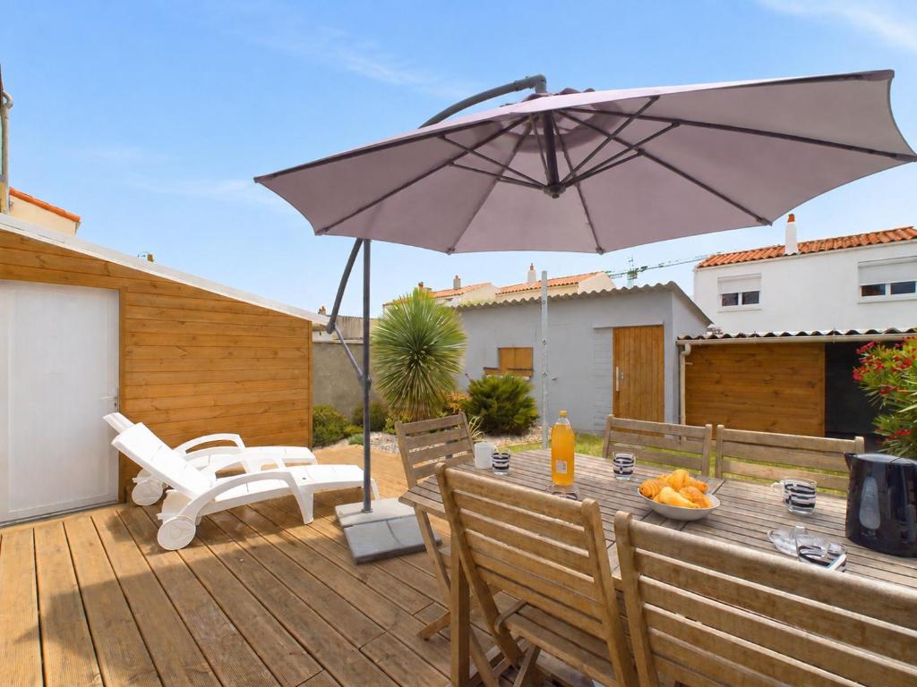 Maison avec jardin, plage à 15 min à pied - 6pers - 3