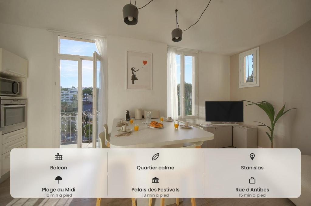 Lumineux 2 Chambres-BALCON-Stanislas Chic A2B264 - 1