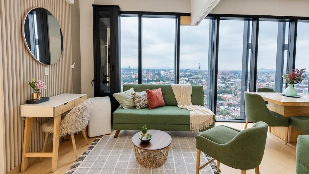Luxury Reforma Condo City View, Pool & Coworking - 5