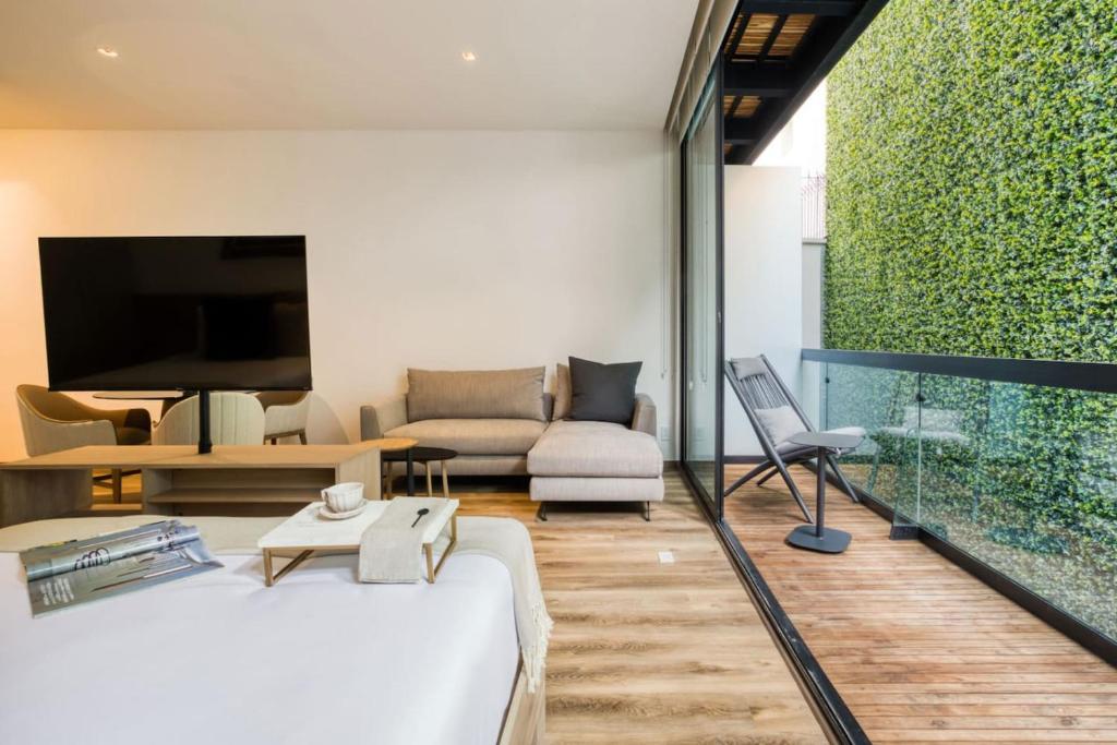 Terraza Privada Rooftop, Jacuzzi and Gym - 1