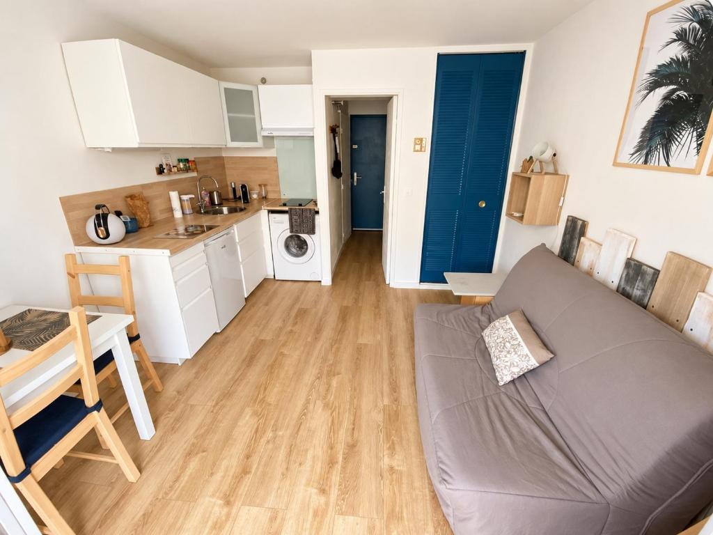 Studio 207 à 30 m de la plage Terrasse et Parking - 5