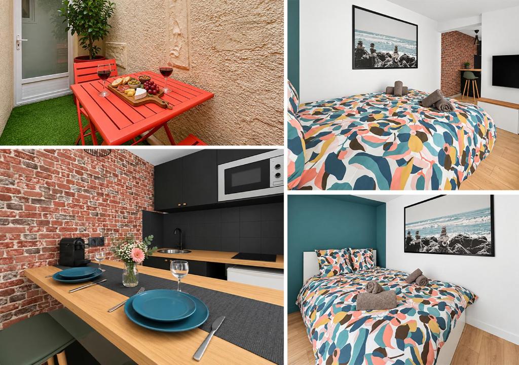 Studio Design avec Terrasse 2 pers Amiens - 2