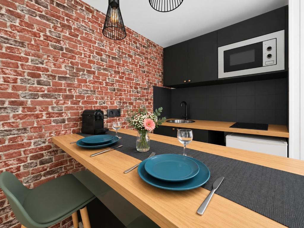 Studio Design avec Terrasse 2 pers Amiens - 4