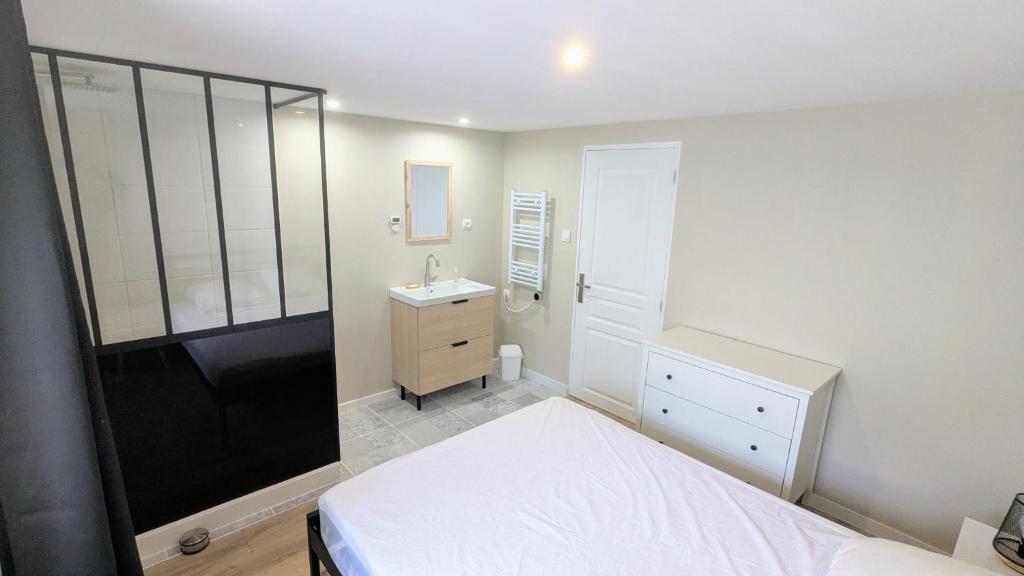 T2 Cosy 4pers, Plage à 50m, 1 ch, WiFi fibre - 4