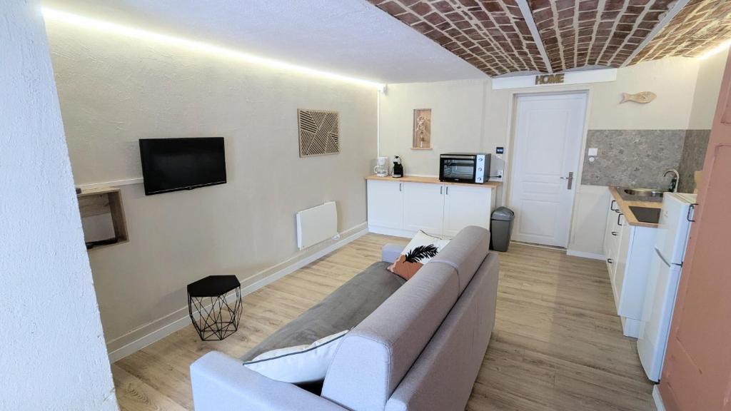 T2 Cosy 4pers, Plage à 50m, 1 ch, WiFi fibre - 5