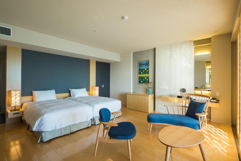 Deluxe Twin Room with Ocean View - Annex - Non-Smoking