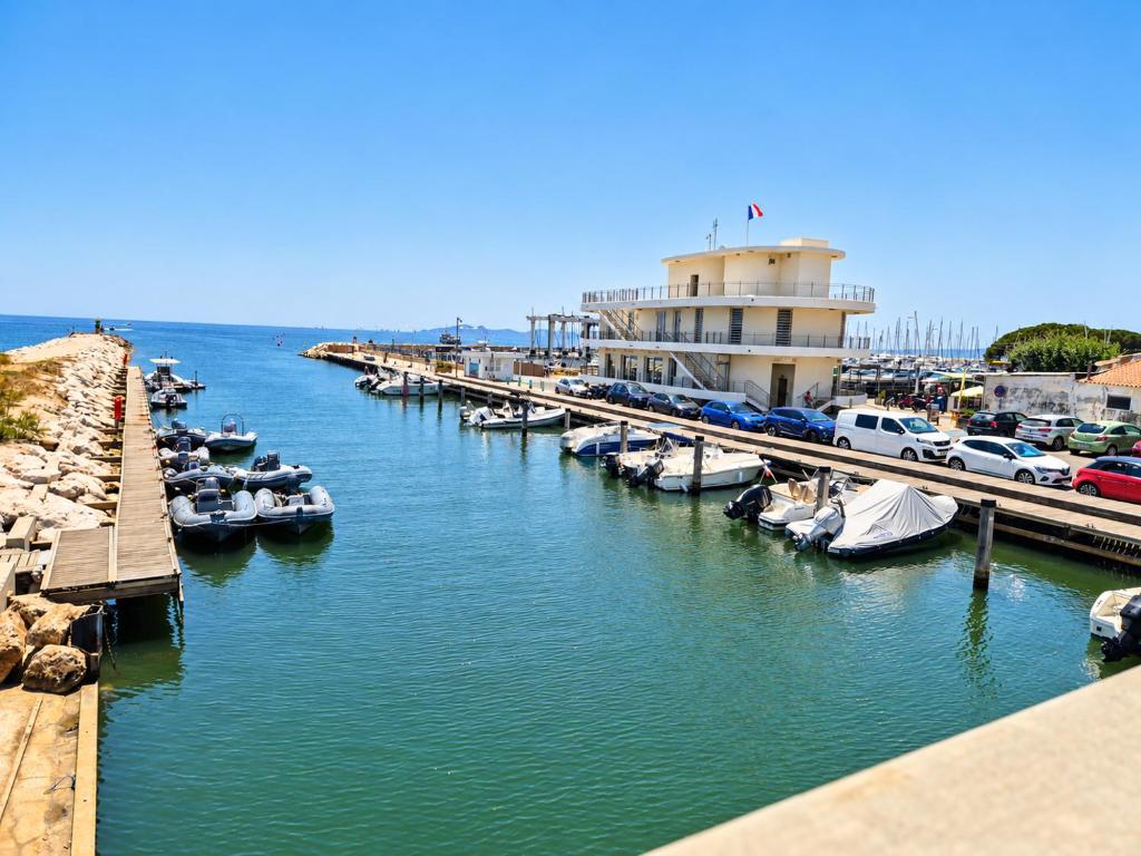 Studio Mezzanine vue port et mer - 5