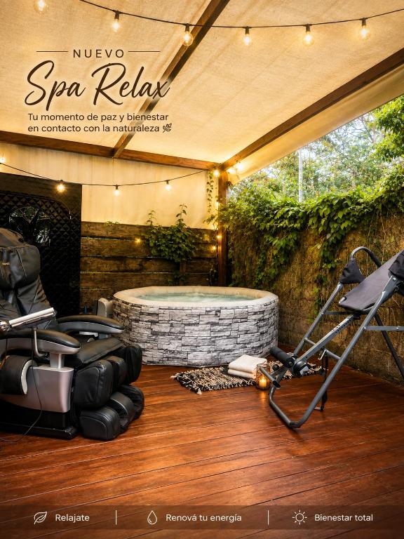 Tiny Wood Cabin con Spa Privado - 1