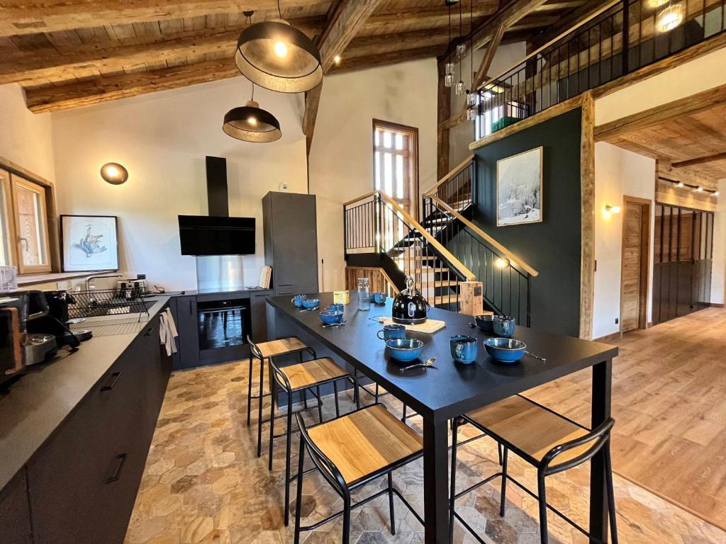 Chalet mitoyen, vue vallée du Giffre - 5