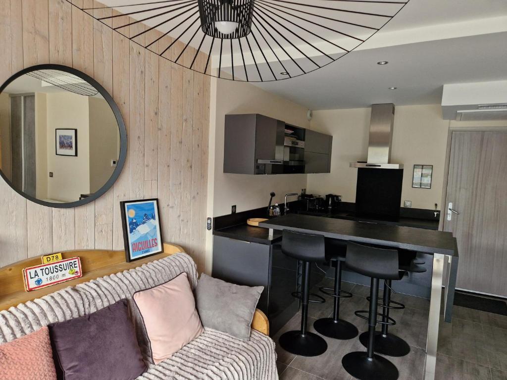 Studio fonctionnel, vue montagne - 4 pers. - 3