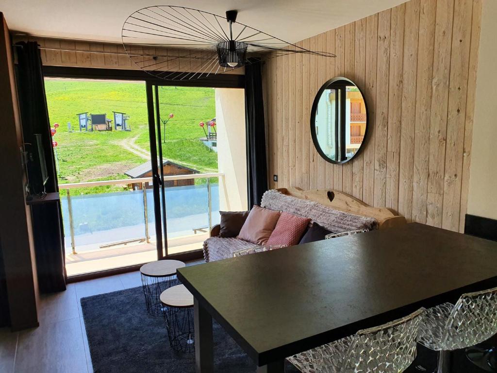 Studio fonctionnel, vue montagne - 4 pers. - 4