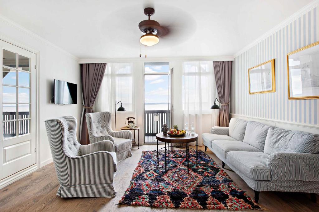 Suite with Sea View without Spa Access, Marienlyst Strandhotel in Helsingor