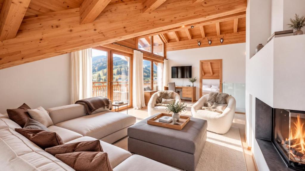 Chalet Bergliebe Seefeld Bergblick & Kamin - 2