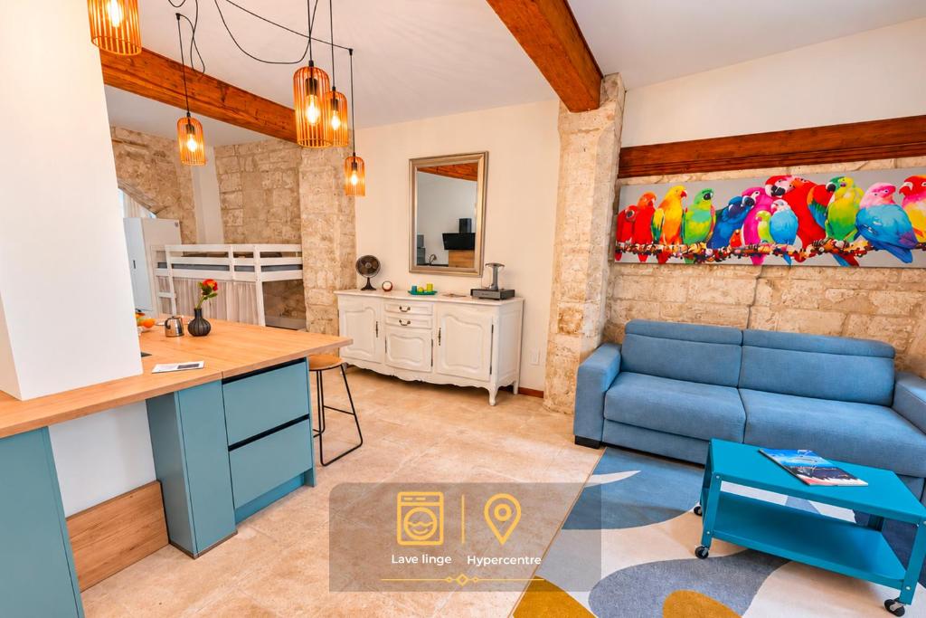Loft 1 ch 1 sdb - Idéal famille, coeur de ville - 1