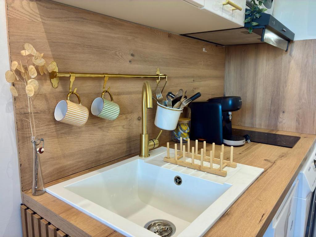 La Gravière, Cozy Studio Wifi & Parking 20M Océan Surf Plage - 4