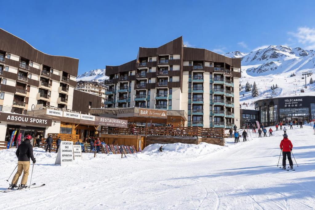 Appartement 5 personnes ski aux pieds Résidence Les Combes Les Menuires - 1