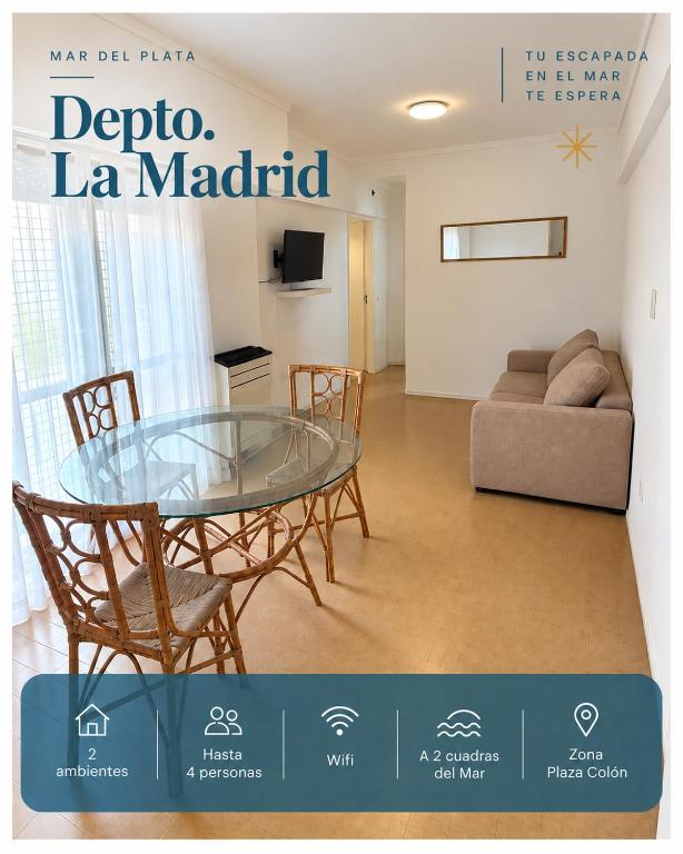 La Madrid 2 ambientes a 2 cuadras del mar - 1