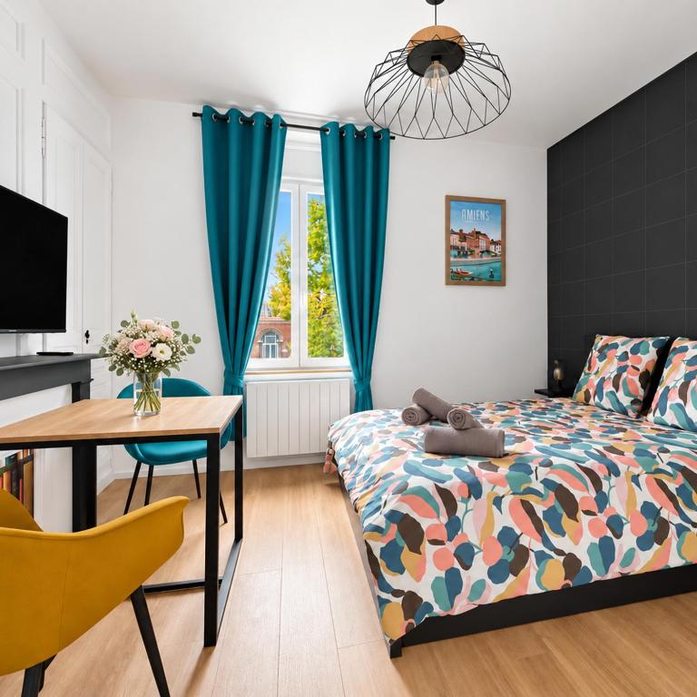 Studio Design et Calme 2 pers Gare 8min Amiens - 2