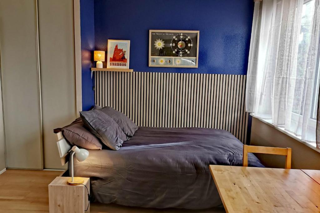 Studio calme rez-de-jardin proche tram - 2