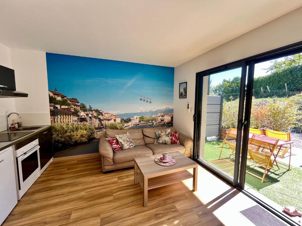 Gîte Le Parmé' nid 3 lits parking privé terrasse - 5