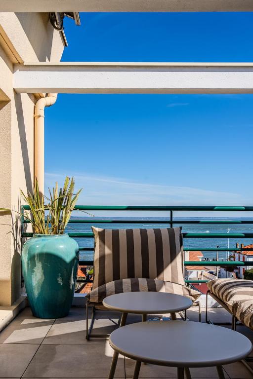Le Belvédère - Vue Bassin - Terrasse - Clim - 4