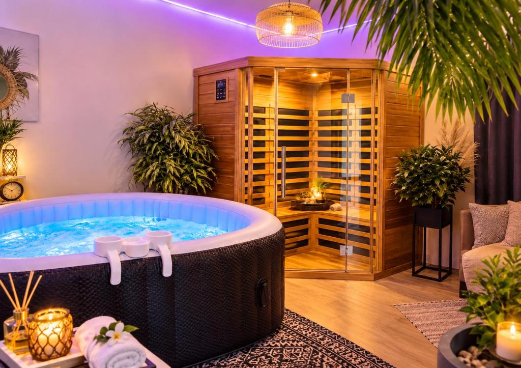 Romantique Zen Room Spa Sauna Beach 50 m - 1
