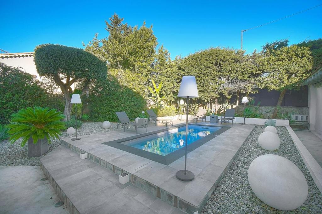 FRGK VERT COTEAU Luxury Private Villa 4 Bedrooms Pool Garden Parking Cannes - 4