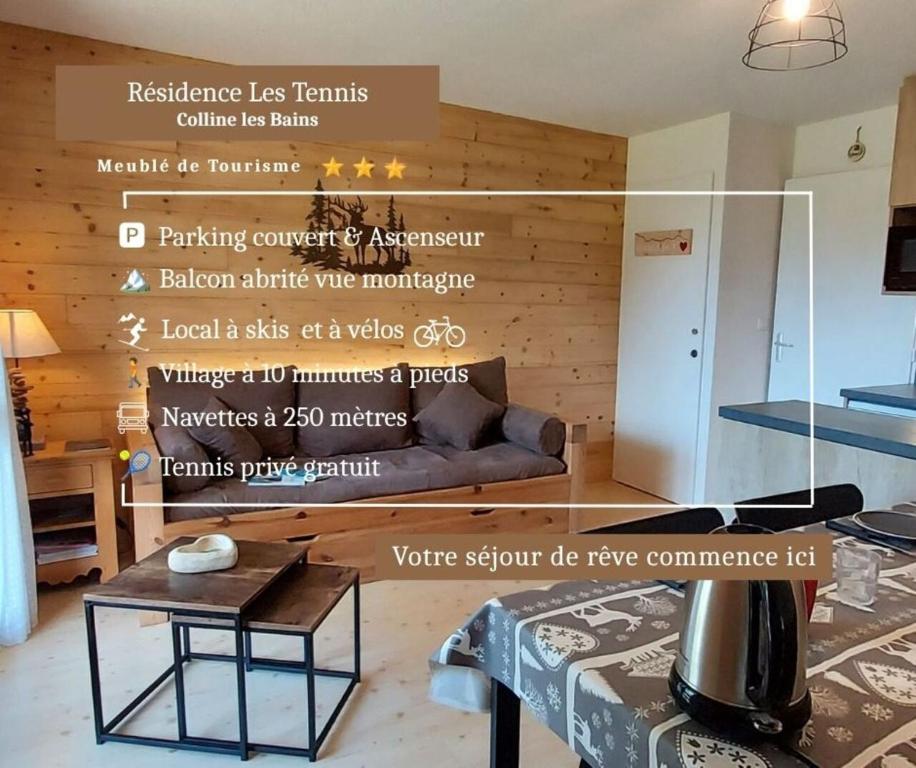 Villard je t'aime - Résidence Les Tennis - 2 Appartements 2 pièces 5 p et 6 p - 1