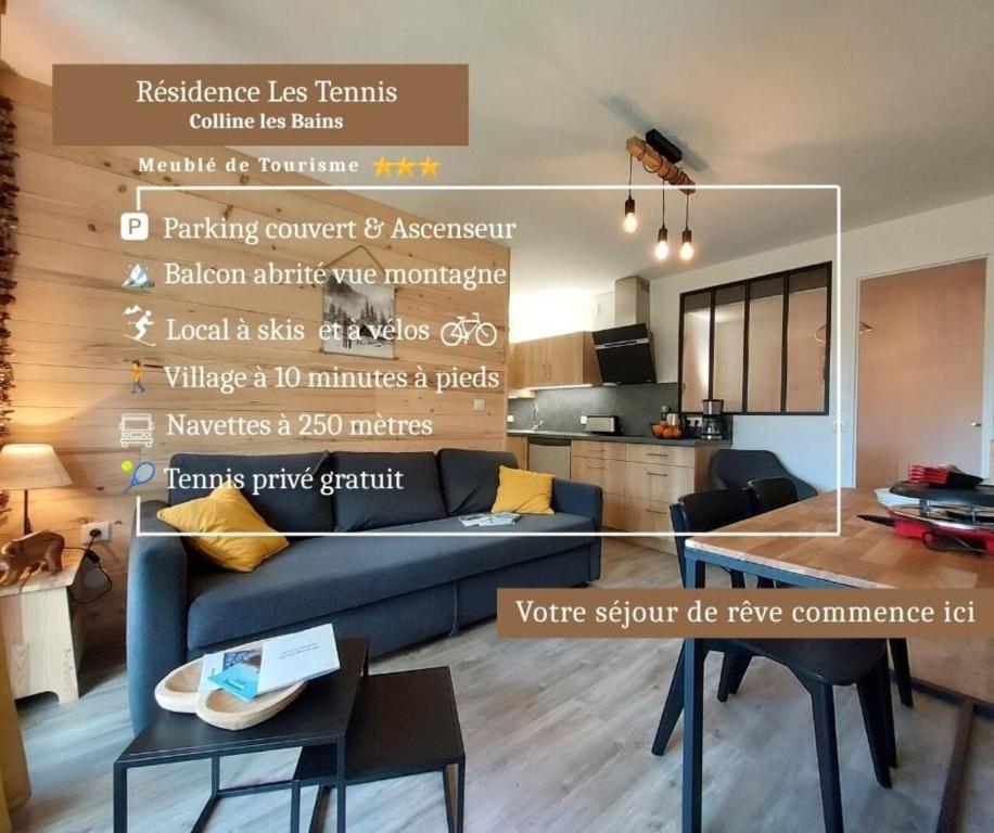 Villard je t'aime - Résidence Les Tennis - 2 Appartements 2 pièces 5 p et 6 p - 2