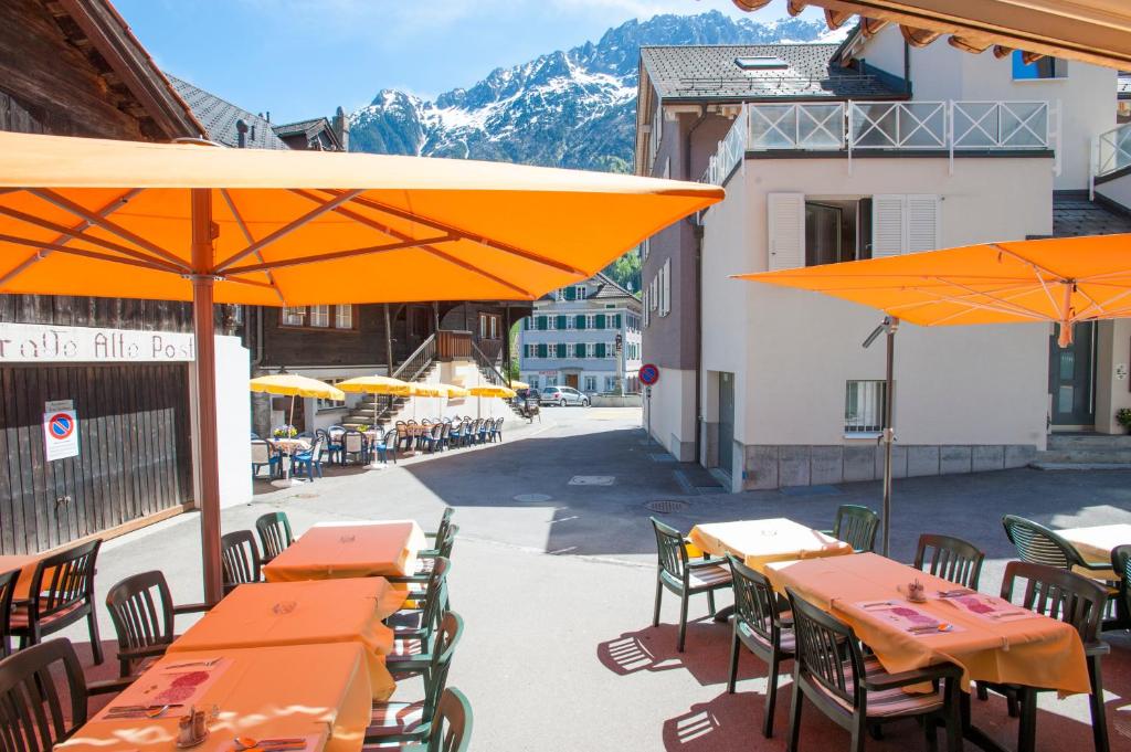 Balcony/terrace, Hotel Gerig in Wassen