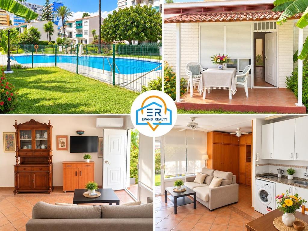 Evans Realty DN Bungalow & Piscina & Terraza & AC - 1