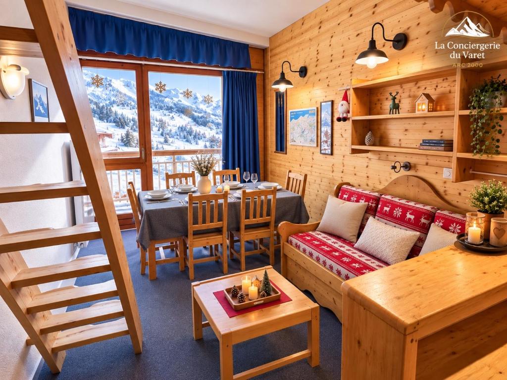 Duplex des Cimes - Ménage et lits faits inclus - Ski IN-OUT - Arc 2000 - La conciergerie du Varet - 3