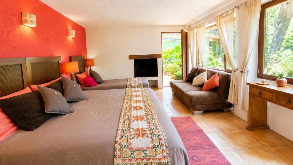 Rustic King Room w Breakfast & Fireplace, Valle - 3