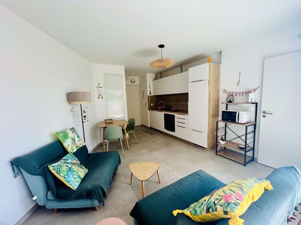 Appartement climatisé avec terrasse - 2 pers. - 2