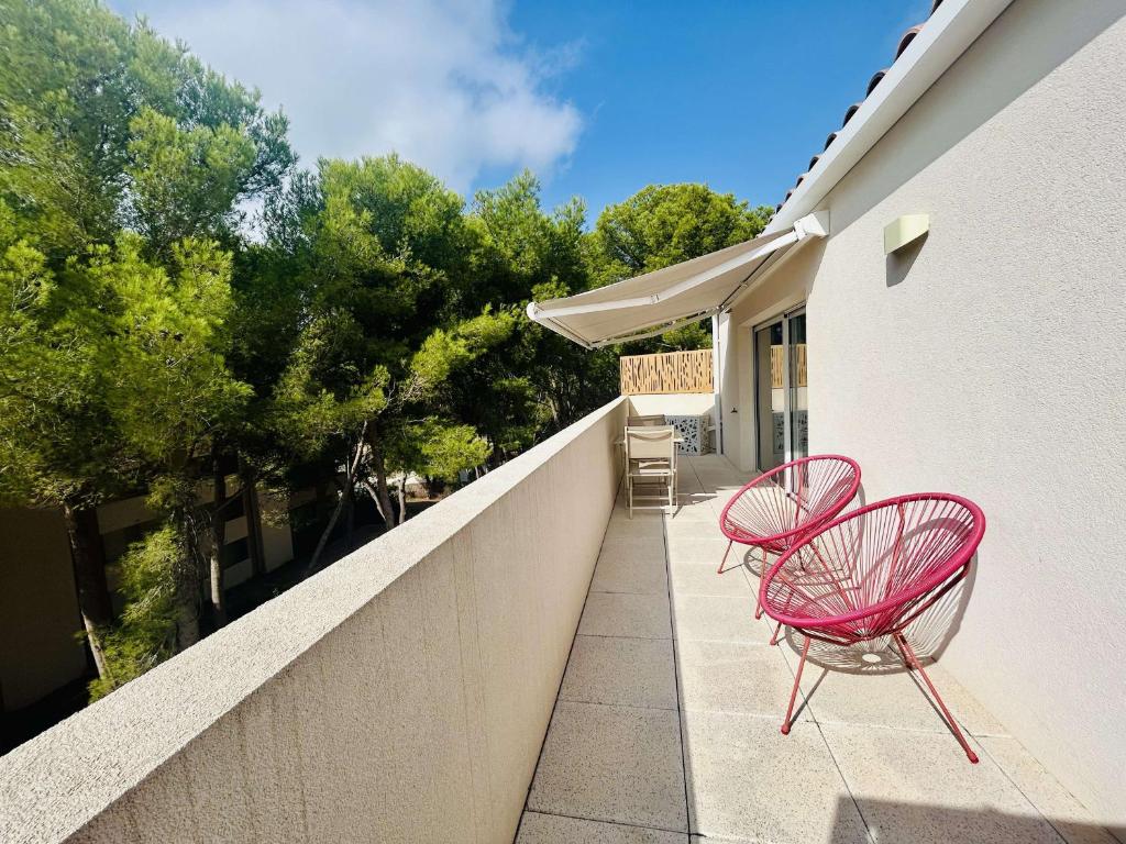 Appartement climatisé avec terrasse - 2 pers. - 3