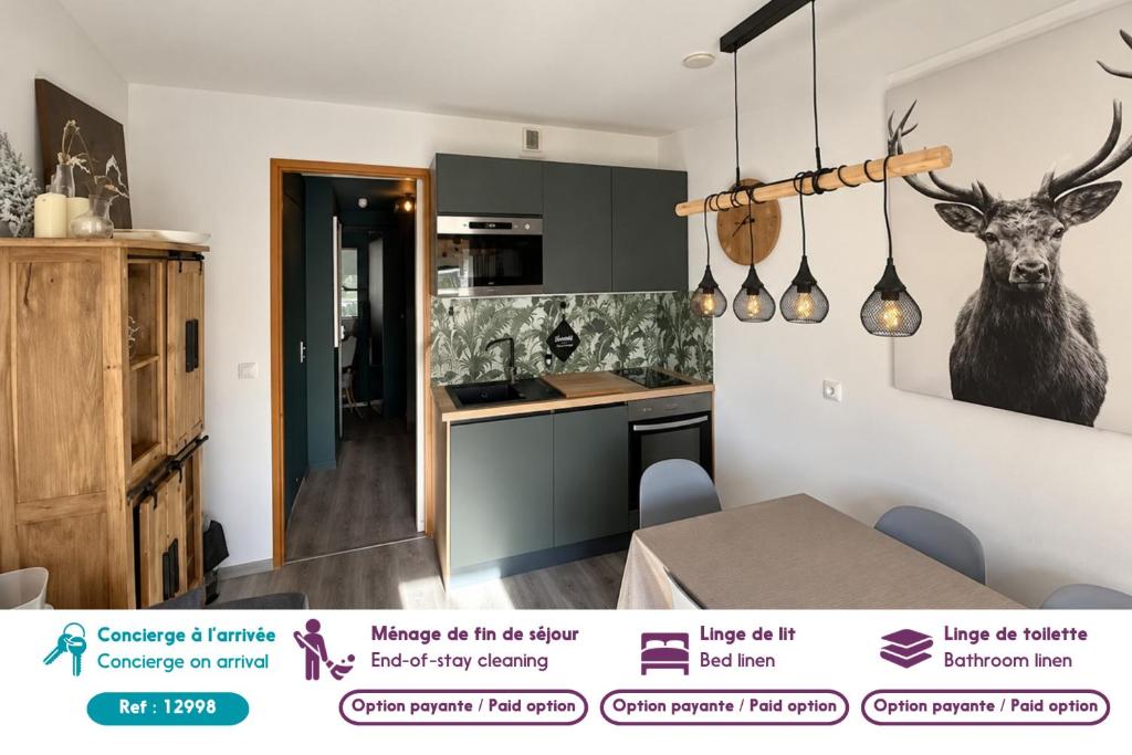 Face aux pistes, appart 6 pers avec terrasse - 3