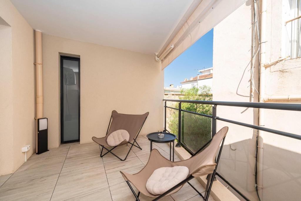 Modern flat -1BR- 2 Terraces, Parking Cannes - 2