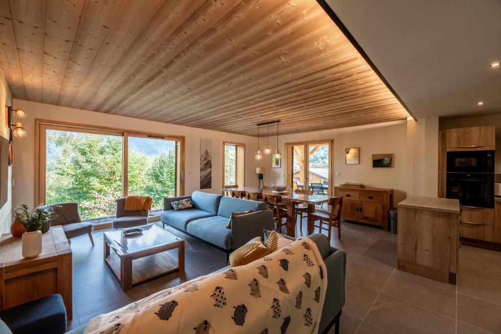 Chalet Soline La Glière - Appartement avec jardin - 2