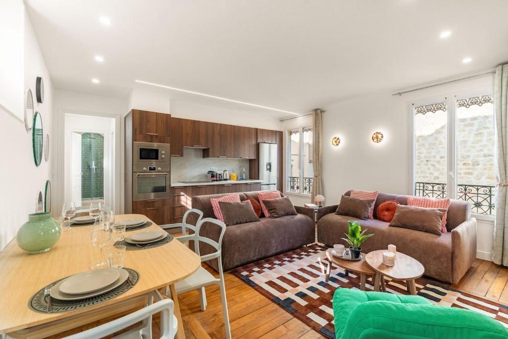 Appartement d'architecte - coeur de Paris - 8 pers - 1