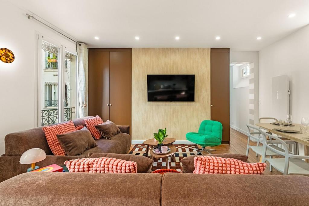 Appartement d'architecte - coeur de Paris - 8 pers - 4