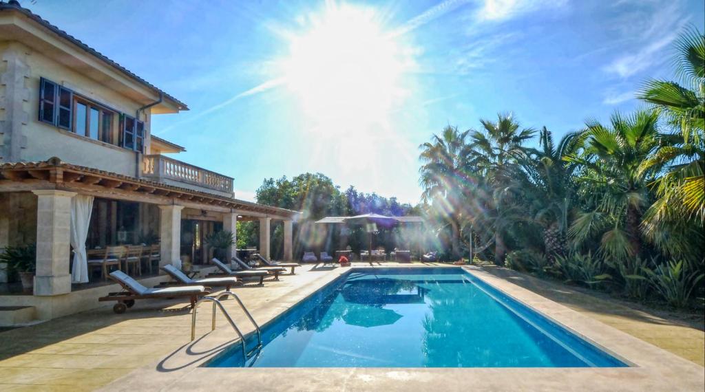Casa de campo con piscina cerca de Palma 8 pers - 2