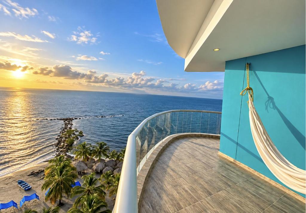 Espectacular apto Fontaine Bleu, vista al mar, 3 habitaciones y aire acondicionado - 3