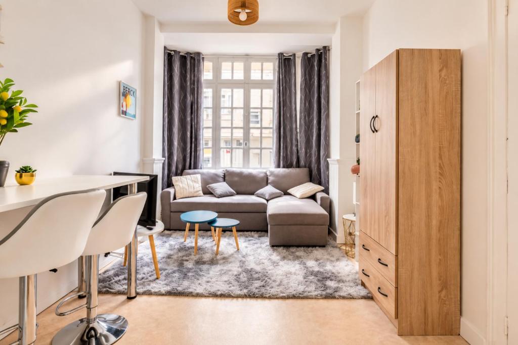 ++++ STUDIO AVEC JARDIN A 200 M DE LA MER ET 300 M RUE PIETONNE ++++ - 3