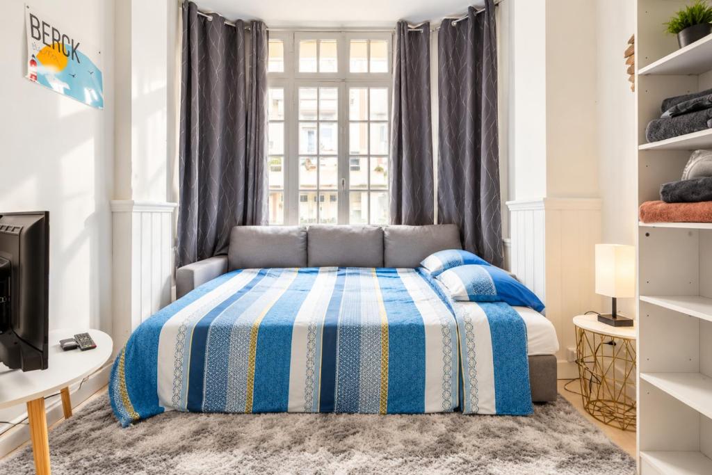 ++++ STUDIO AVEC JARDIN A 200 M DE LA MER ET 300 M RUE PIETONNE ++++ - 4