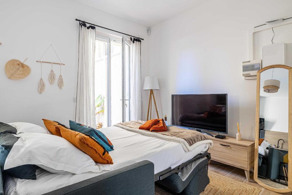 Superb 1BR 2p in the heart of Cannes - Balcony - 5