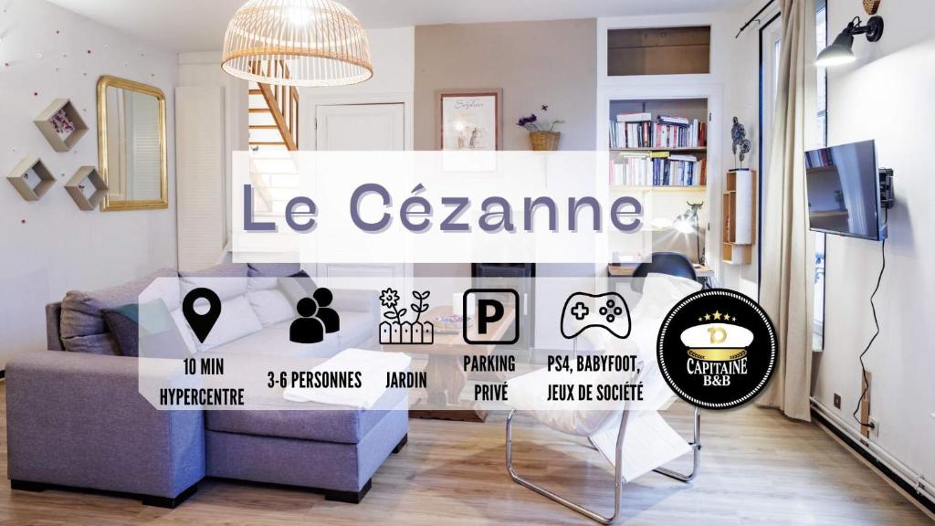 Le Cézanne - Jardin - Parking - Babyfoot - Centre-ville - 1