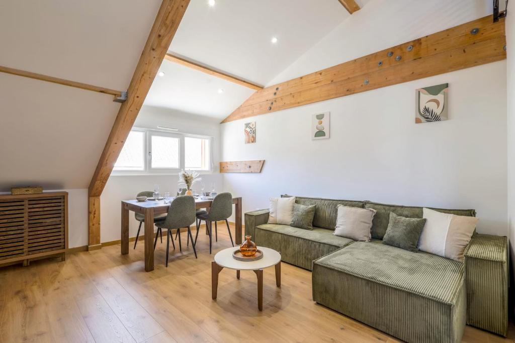 L'Éveil du Lac Stadtzentrum Am See Netflix WLAN Kingsize-Bett - 1